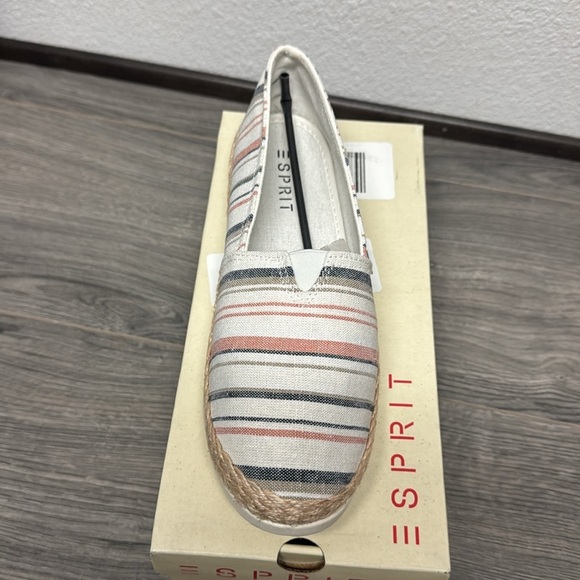 Esprit Womens Ellery Canvas Slip-on Loafers - Picture 4 of 6